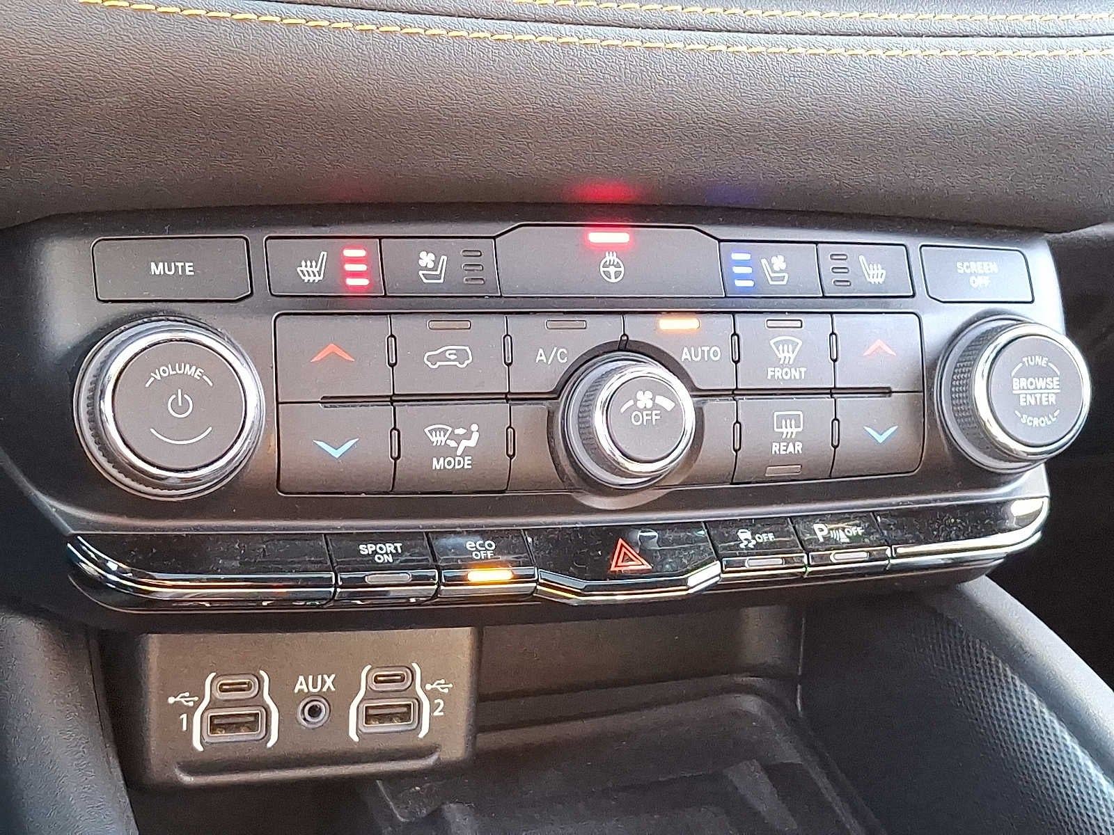 2022 Dodge Durango Orange Sport