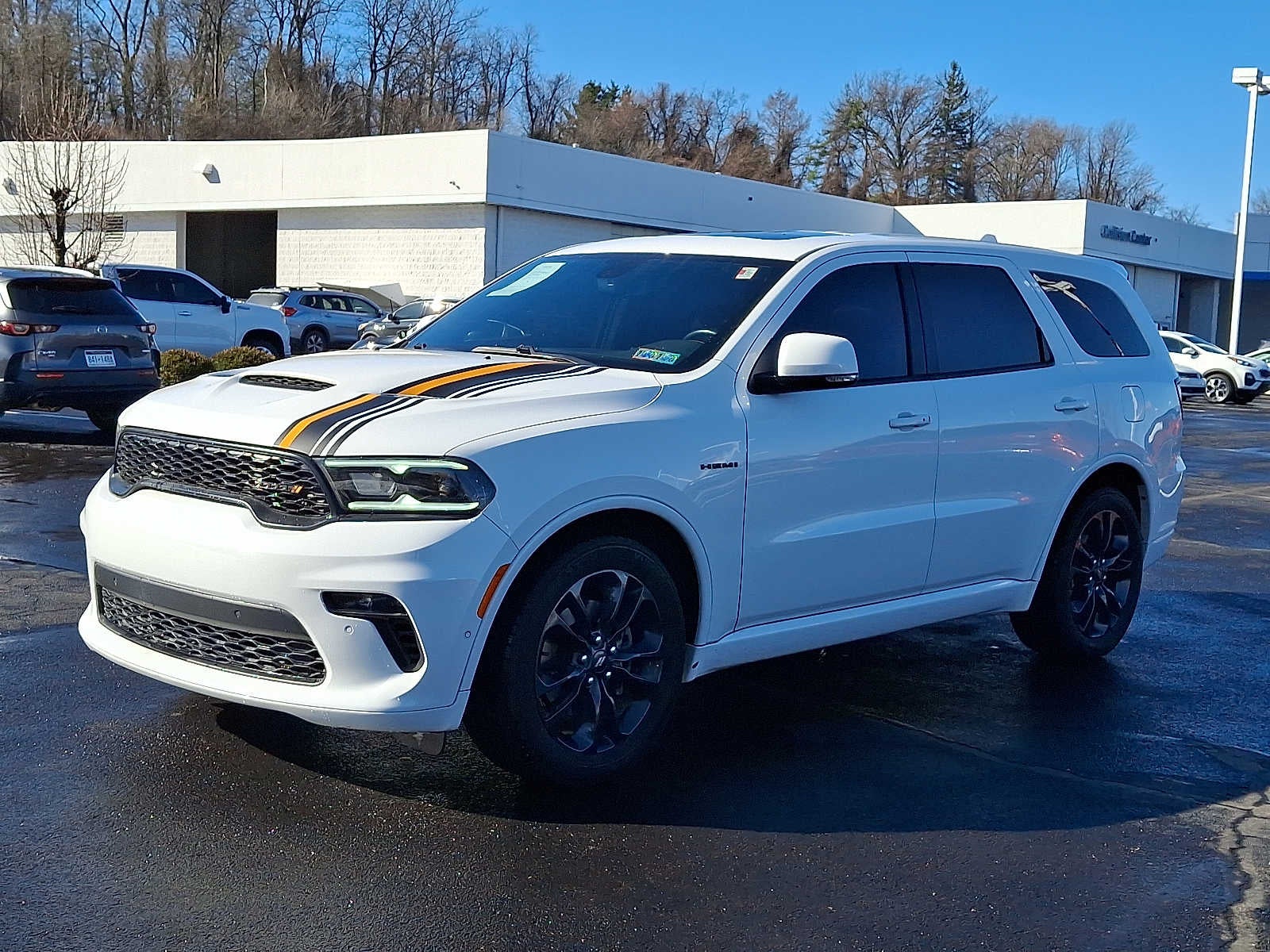 2022 Dodge Durango Orange Sport