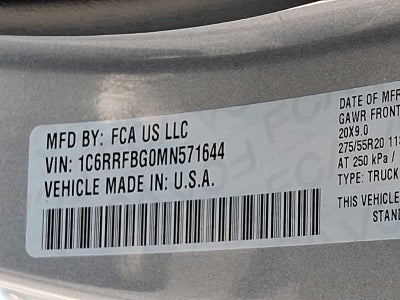 2021 RAM 1500 Big Horn