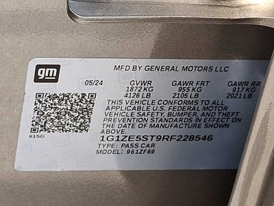 2024 Chevrolet Malibu 2LT