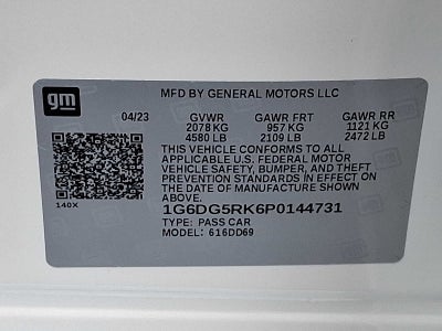 2023 Cadillac CT4 Sport