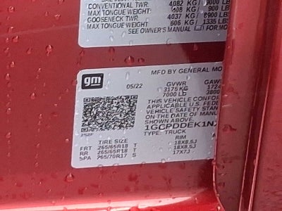 2022 Chevrolet Silverado 1500 LT