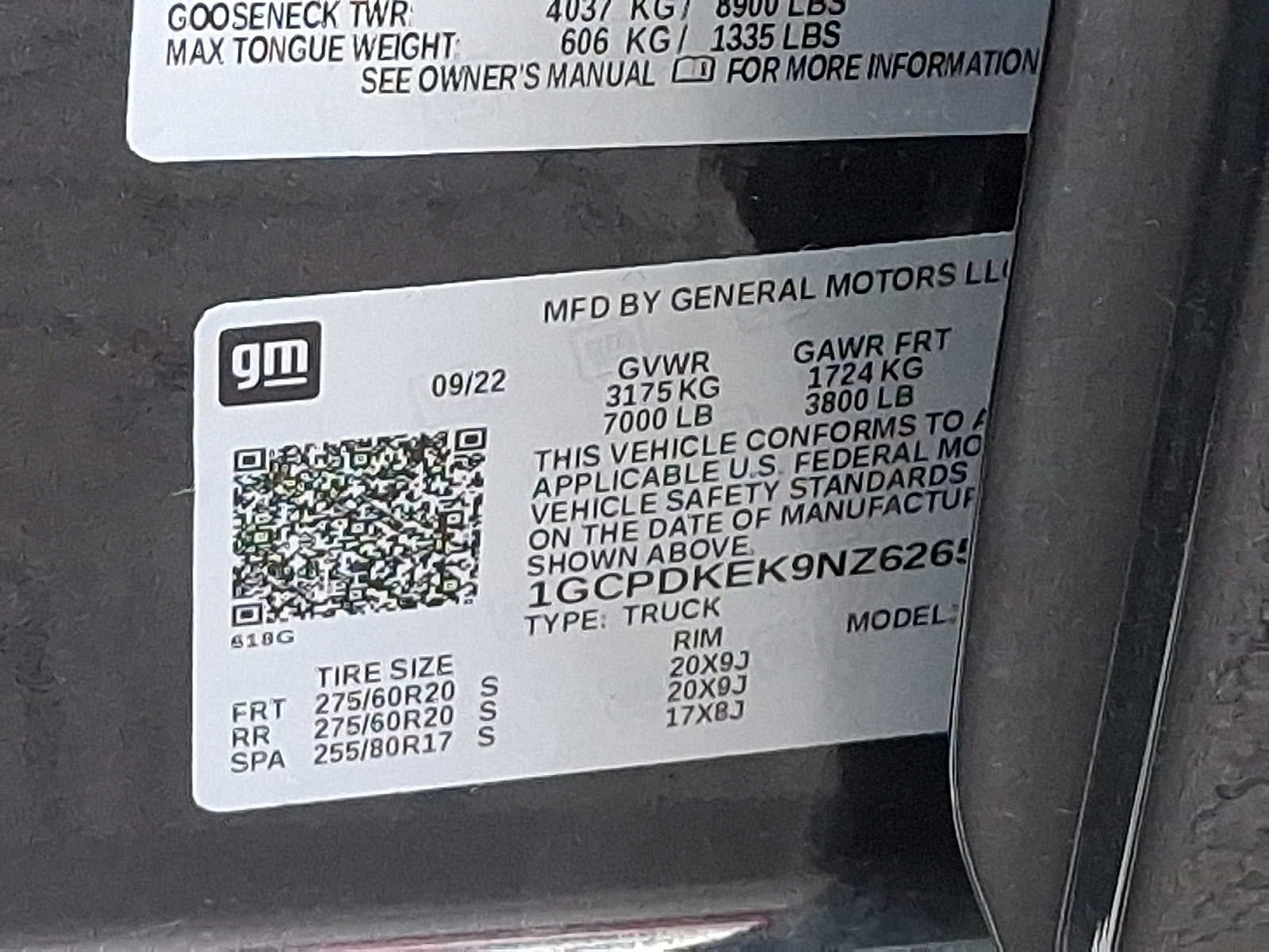 2022 Chevrolet Silverado 1500 LT (2FL)