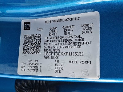 2023 Chevrolet Colorado Z71