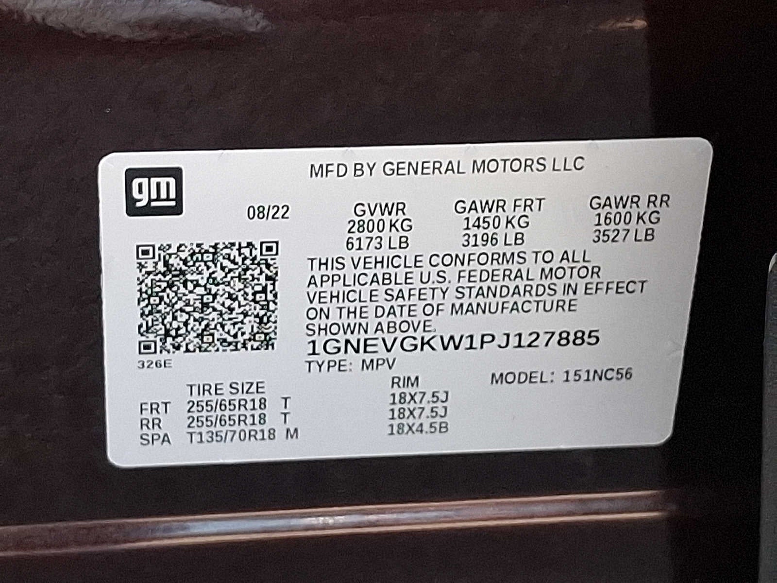 2023 Chevrolet Traverse LT Cloth