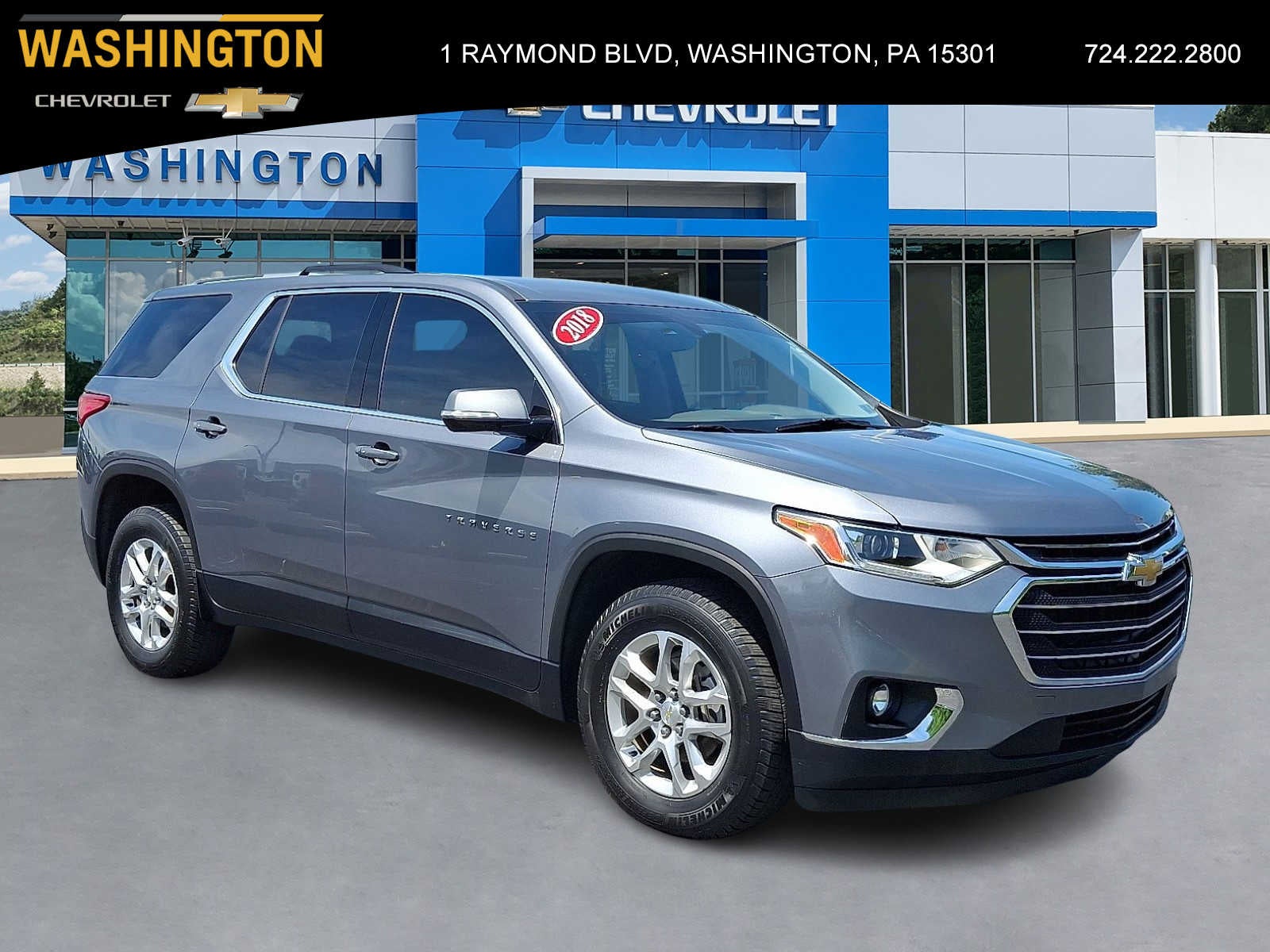 2018 Chevrolet Traverse LT Cloth