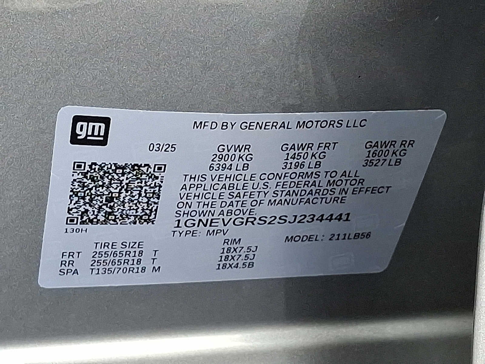 2025 Chevrolet Traverse LT