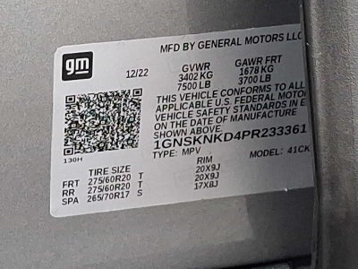 2023 Chevrolet Tahoe LT