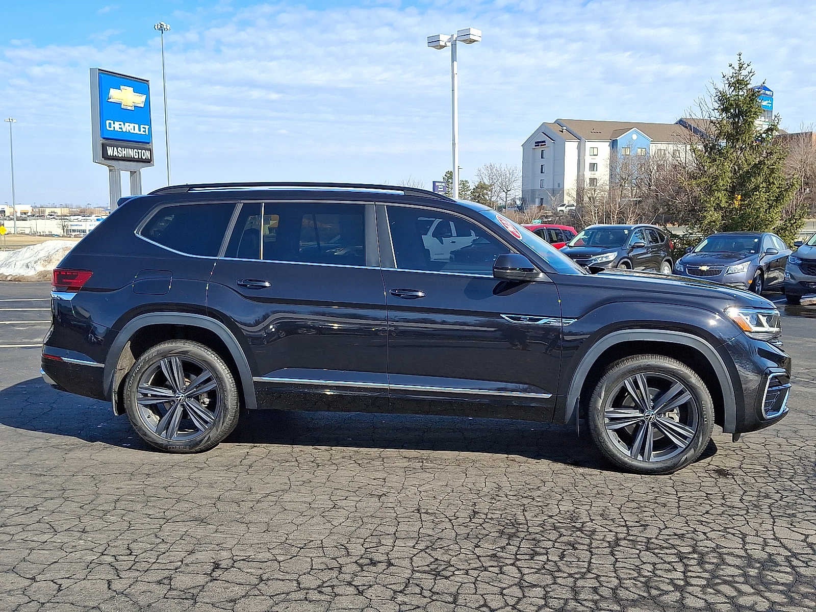 2021 Volkswagen Atlas 3.6L V6 SE w/Technology R-Line