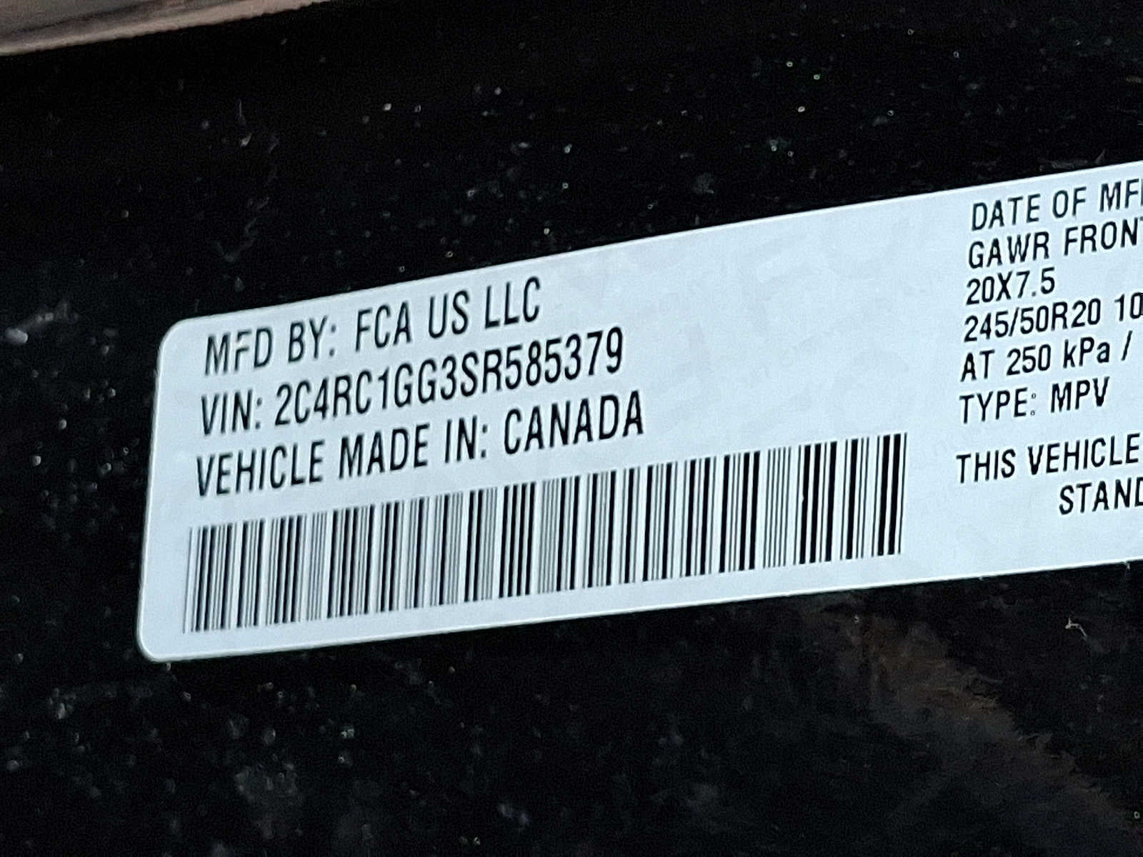 2025 Chrysler Pacifica Limited