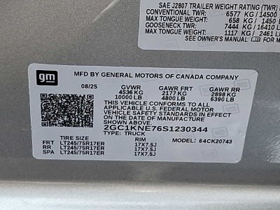 2025 Chevrolet Silverado 2500 HD LT