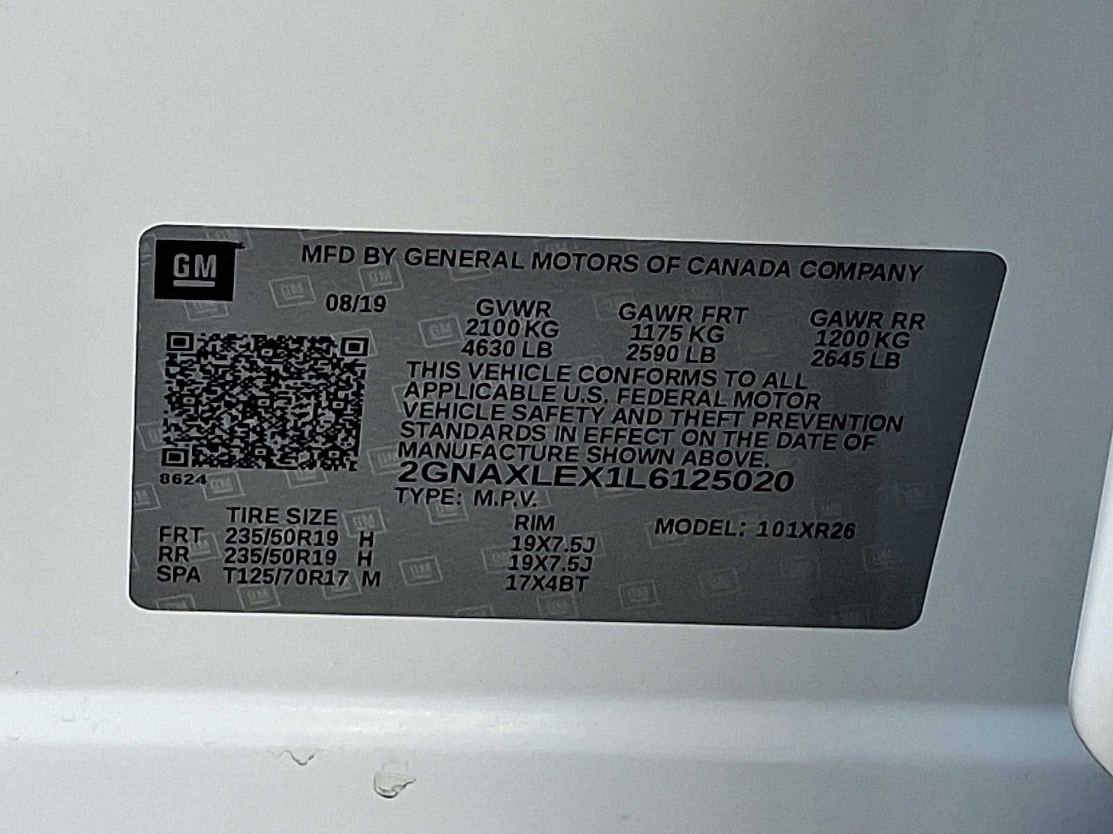 2020 Chevrolet Equinox LT