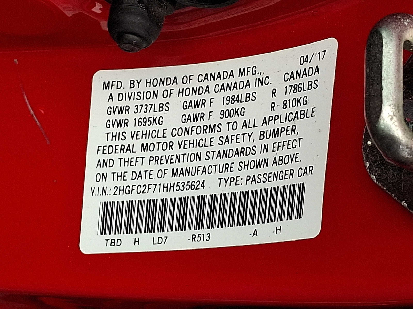 2017 Honda Civic Sedan EX