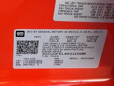 2024 Chevrolet Silverado 1500 LT Trail Boss