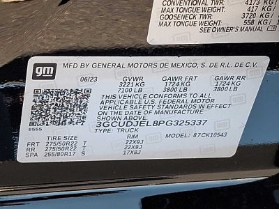 2023 Chevrolet Silverado 1500 High Country