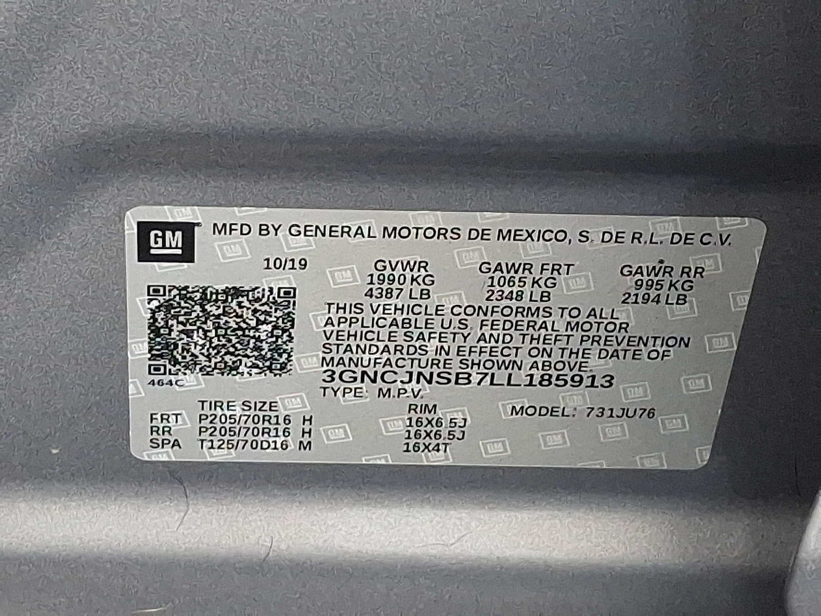 2020 Chevrolet Trax LS