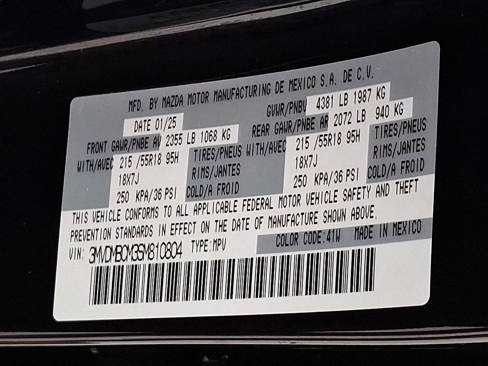 2025 Mazda Mazda CX-30 2.5 S Preferred Package