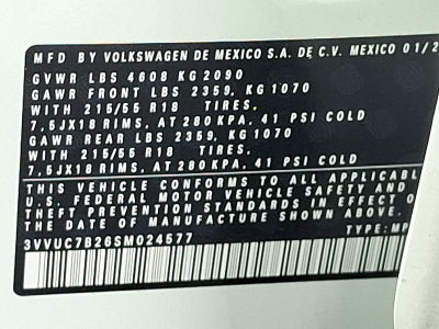 2025 Volkswagen Taos SE