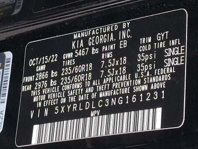 2022 Kia Sorento X-Line S