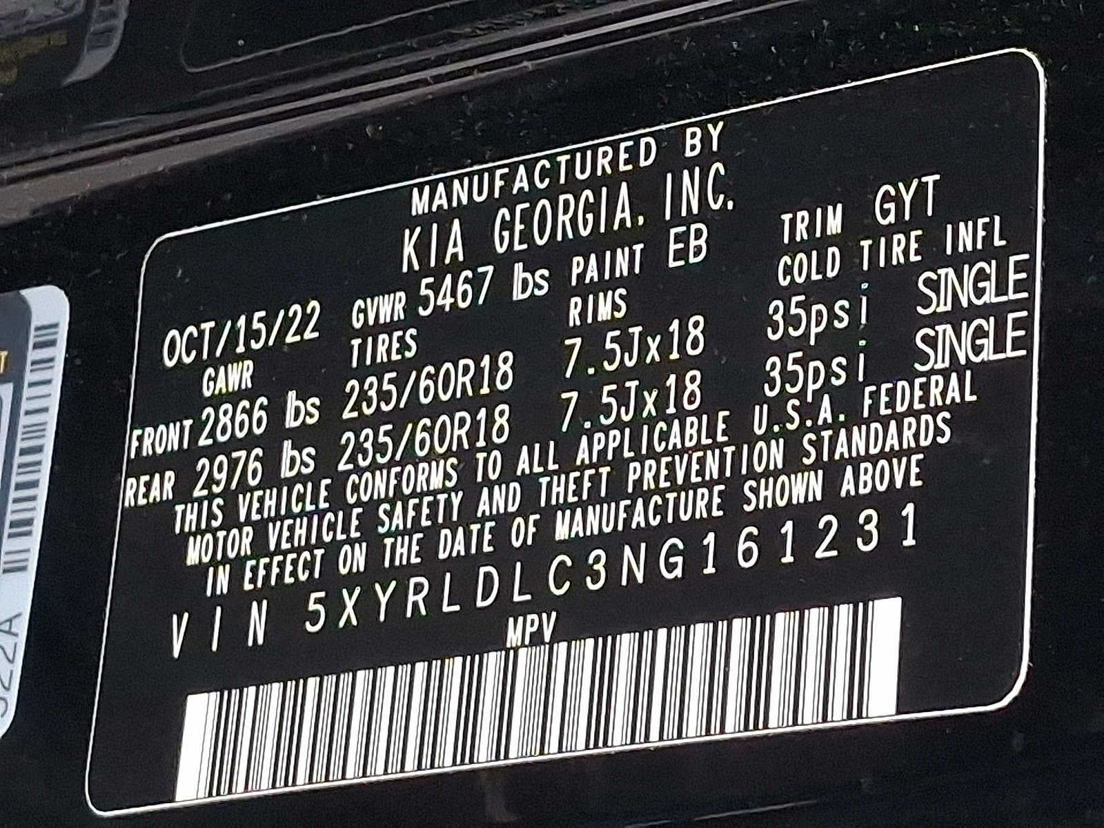 2022 Kia Sorento X-Line S