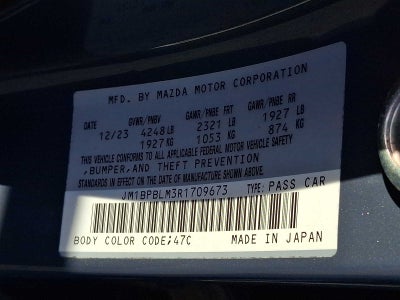 2024 Mazda Mazda3 Hatchback 2.5 S Carbon Edition