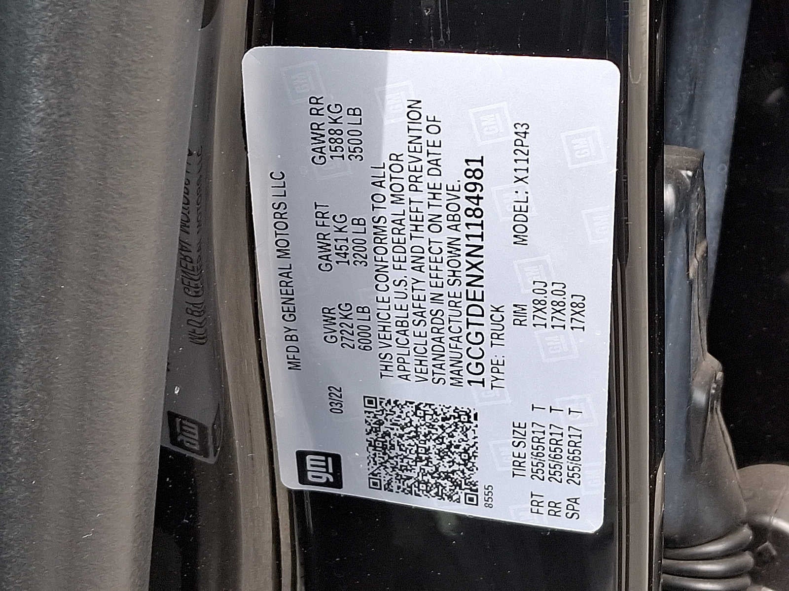 2022 Chevrolet Colorado Z71