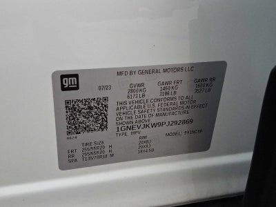 2023 Chevrolet Traverse RS