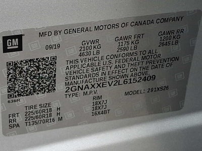 2020 Chevrolet Equinox Premier