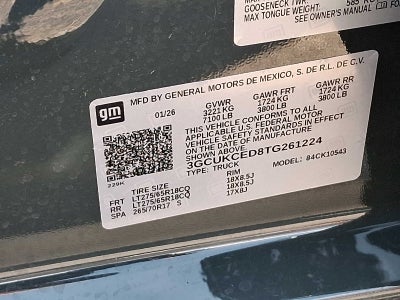 2026 Chevrolet Silverado 1500 Custom Trail Boss