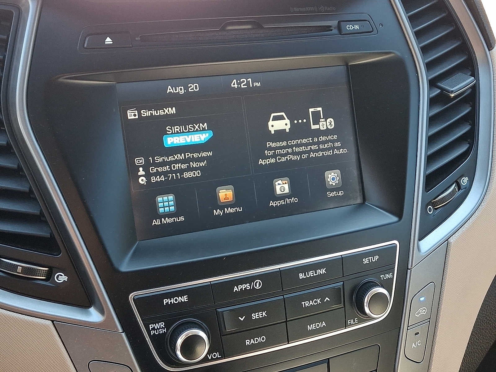 2017 Hyundai Santa Fe Sport 2.4L