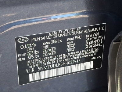 2017 Hyundai Santa Fe Sport 2.4L