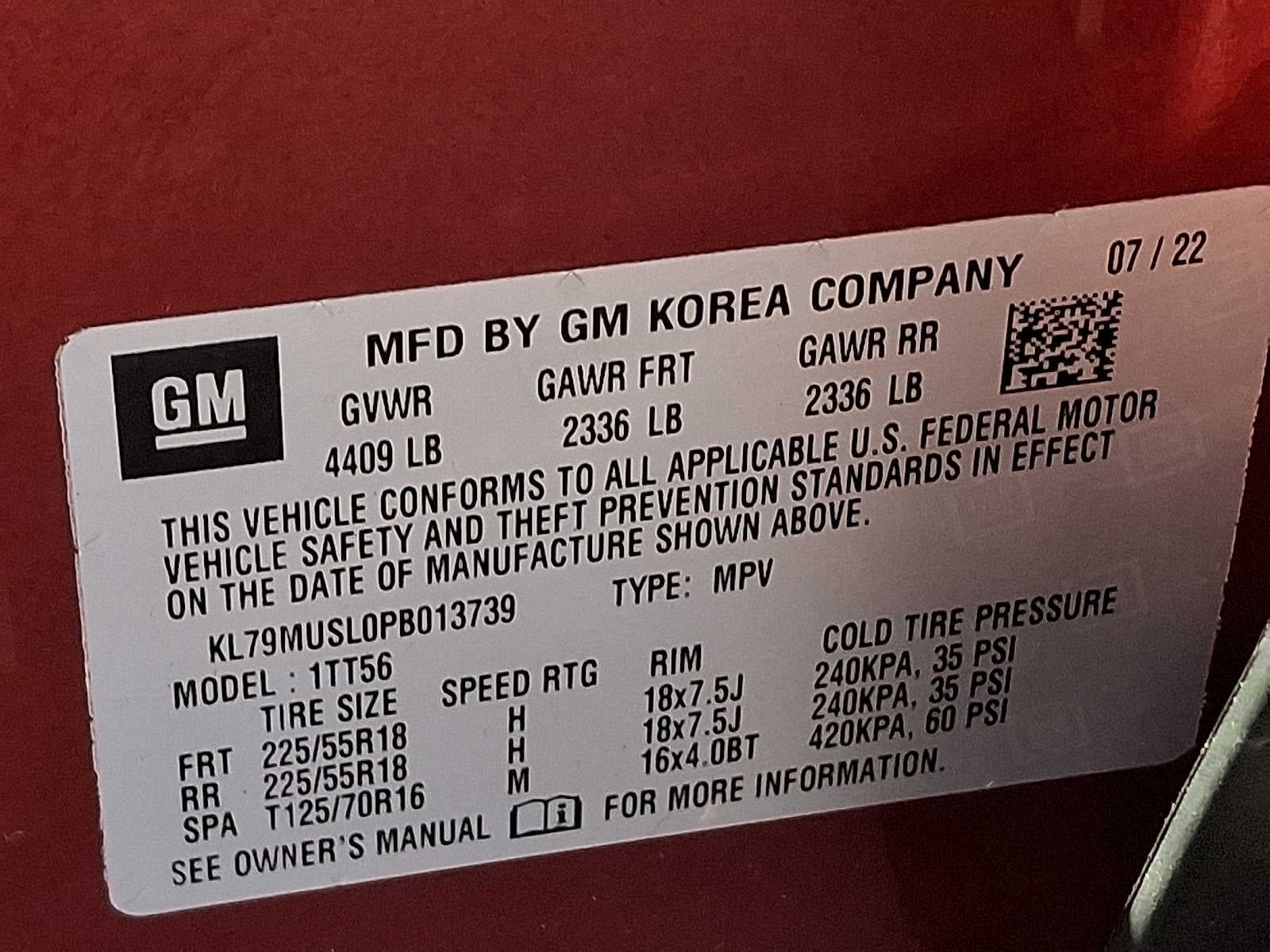 2023 Chevrolet Trailblazer RS