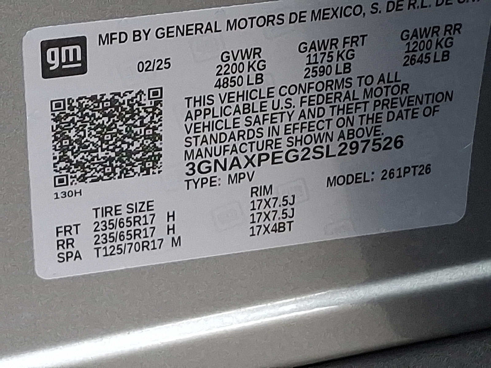 2025 Chevrolet Equinox LT