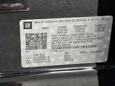 2019 Chevrolet Blazer AWD 4dr w/3LT