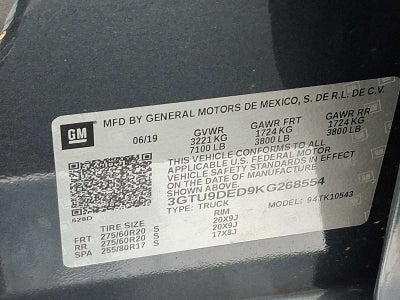 2019 GMC Sierra 1500 SLT