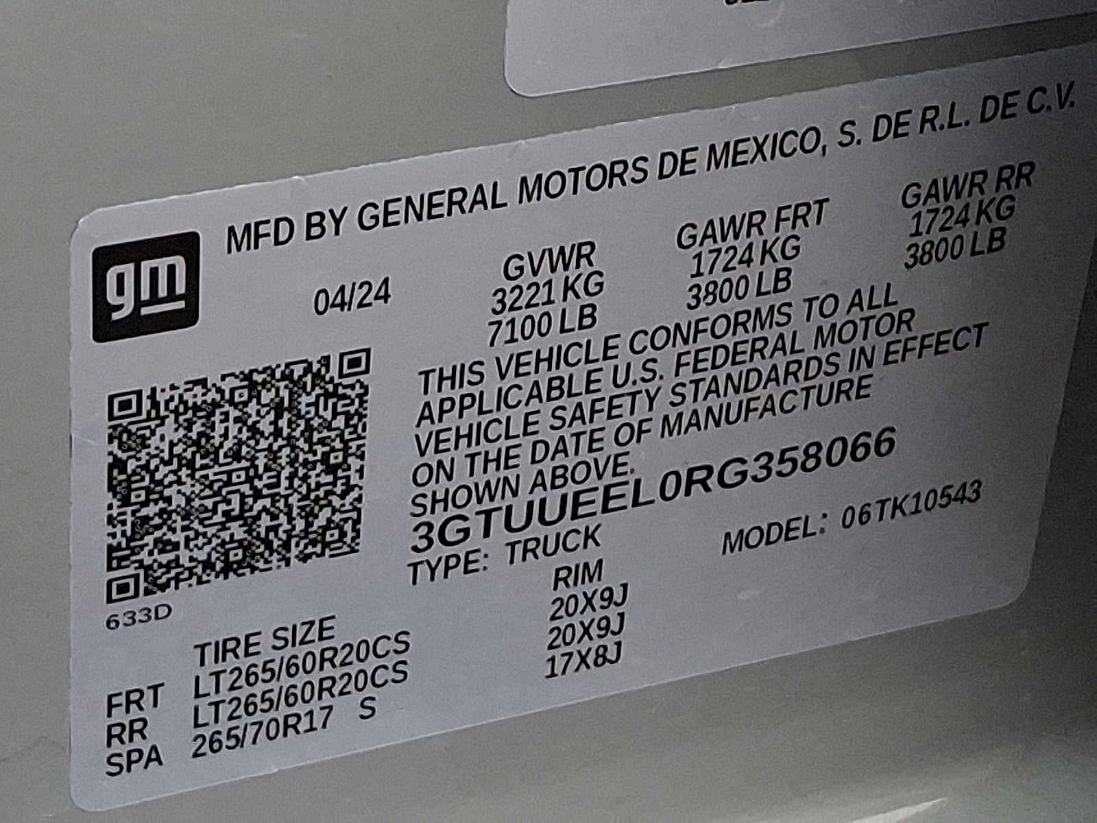 2024 GMC Sierra 1500 AT4