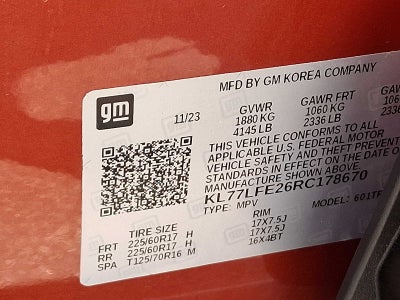 2024 Chevrolet Trax LS