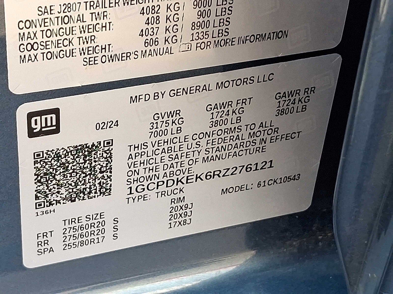 2024 Chevrolet Silverado 1500 LT (2FL)