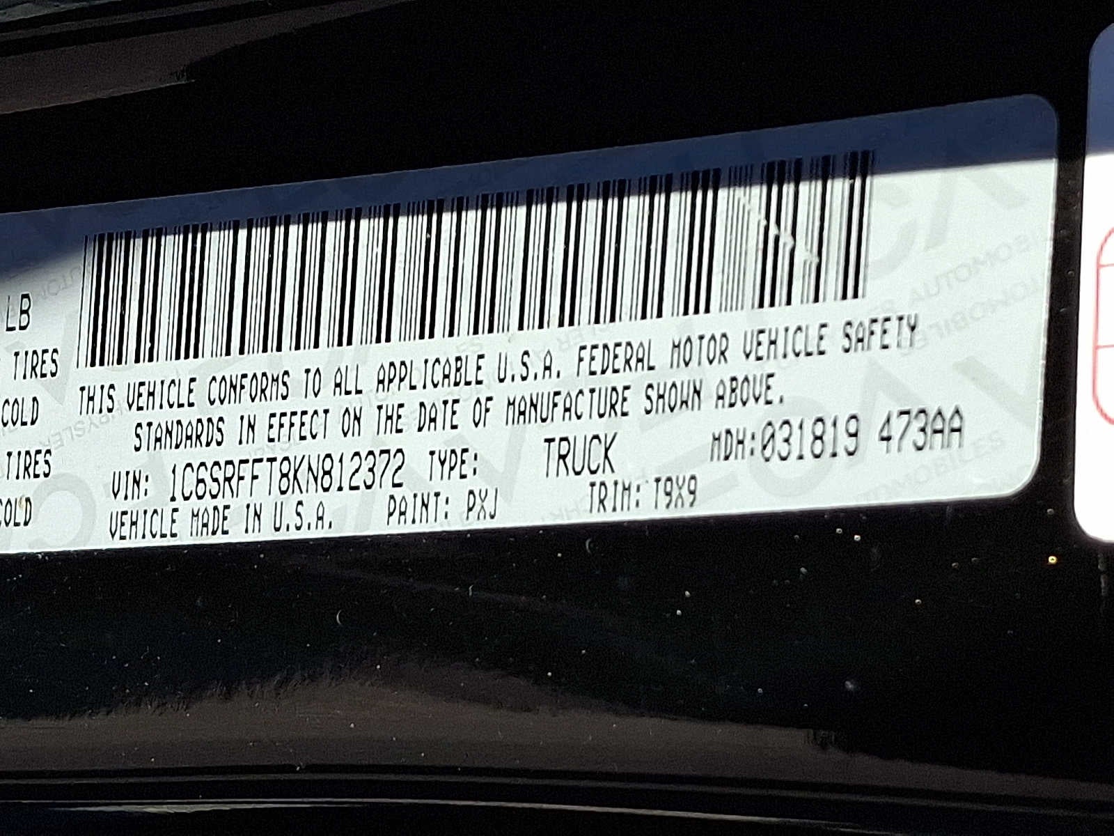 2019 RAM 1500 Big Horn/Lone Star