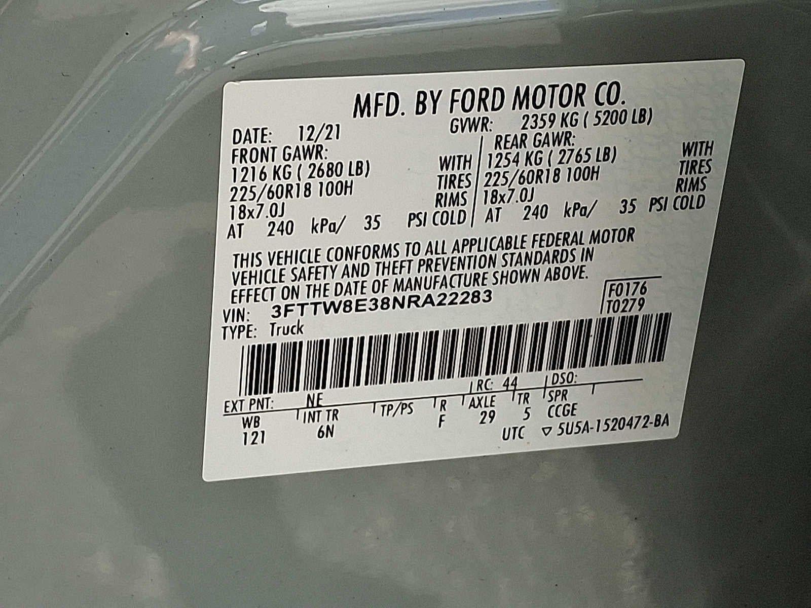 2022 Ford Maverick XL